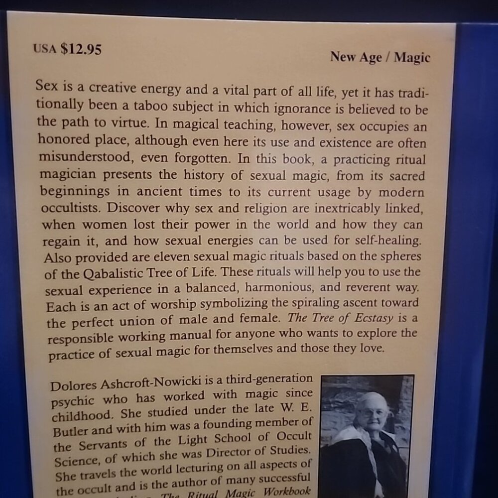 The Tree of Ecstasy: An Advanced Manual of s**ual Magic By Dolores Ashcroft - Picture 12 of 12